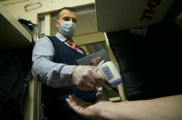 В России отменят измерение температуры в поездах дальнего следования