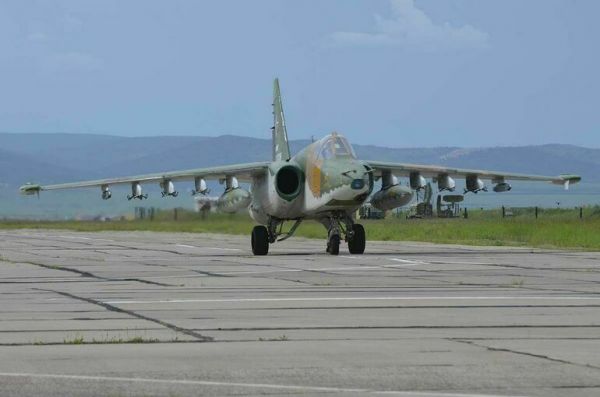 В Ростовской области разбился военный самолет