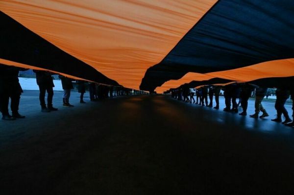 В Риге мужчину с георгиевской ленточкой хотели забрать в психбольницу