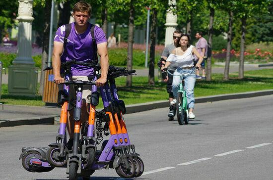 При проектировании новых парков учтут интересы владельцев электросамокатов