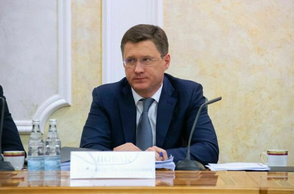 Новак прогнозирует падение добычи газа в 2022 году на 18-20%