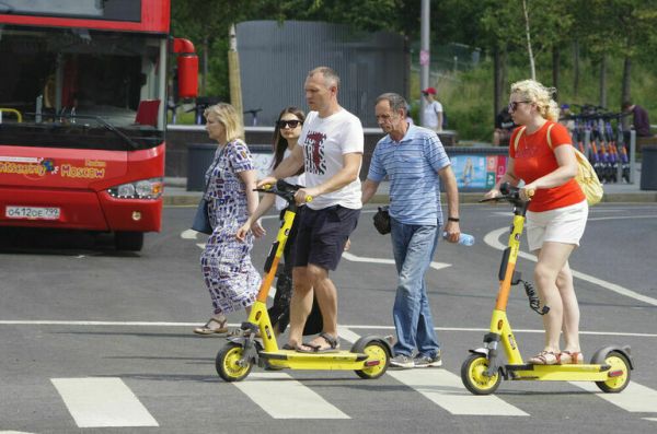 Электросамокаты предложили ставить на учет