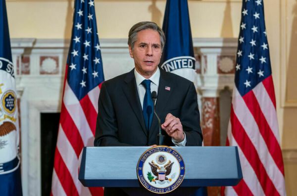 Bloomberg: Блинкен посетит Китай с предупреждением о последствиях связей с РФ