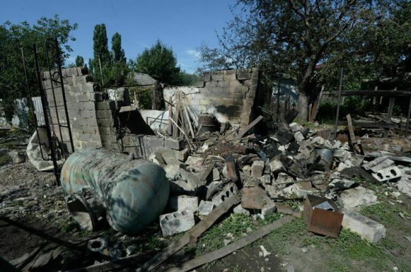 Телеканал RT опубликовал кадры из Красногоровки в ДНР