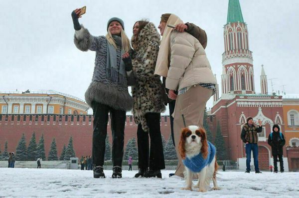 Москва и центральная Россия увидели первый снег в октябре