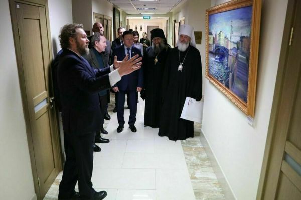 Сенатор Цепкин открыл в Совете Федерации выставку &laquo;Радость Рождества Христова&raquo;