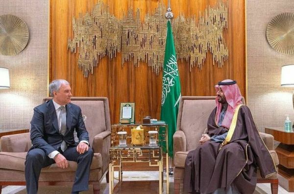 Володин встретился с наследным принцем Саудовской Аравии